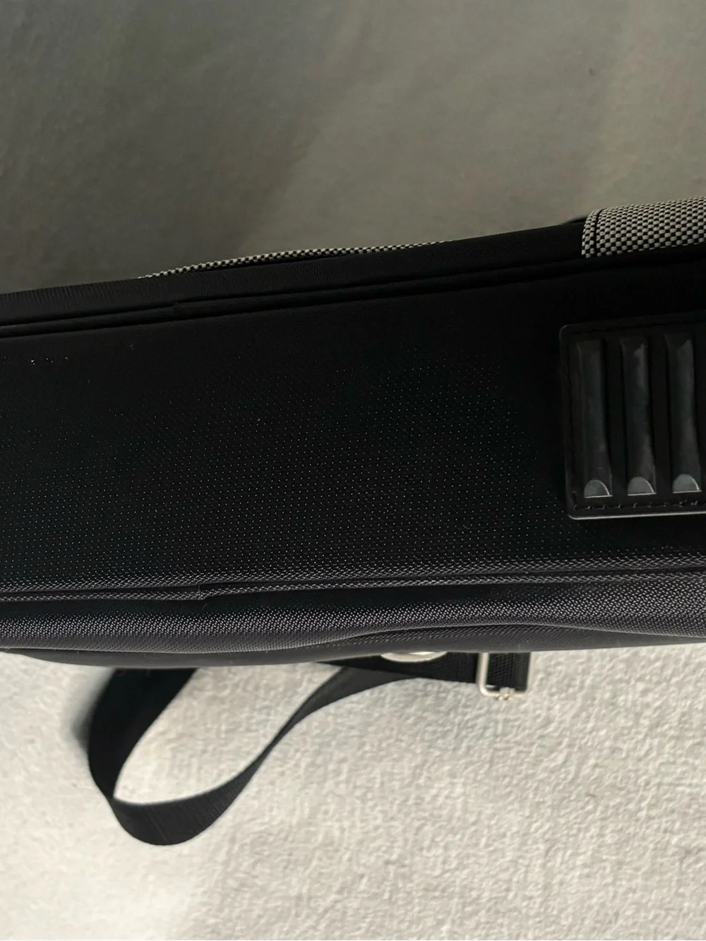 Dell Black and Gray Professional Laptop Bag